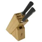 Shun Cutlery Sora 3-Piece Build-A-Block Set, Kitchen Knife and Knife Block Set,