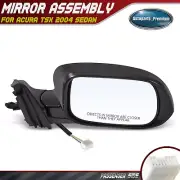 Passenger Power Mirror with Signal Light Manual Fold 5 Pins for Acura TSX 2004