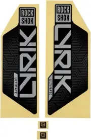 Fork Decal Kits - RockShox Fork Decal Kit - Lyrik Ultimate Flight Attendant,