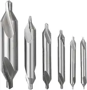 [Oxtxuzdm] 5/6Pcs Center Drill Bits Set High Speed Steel Drill Bits Set 1/1.5/2/2.5/3/4/5mm Wear Resistant Countersink Lathe Bit