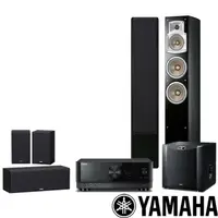 在飛比找PChome24h購物優惠-Yamaha 5.1聲道 布拉姆斯家庭劇院組 RX-V6A+