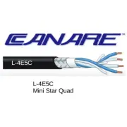 Canare L-4E5C Miniature Star Quad Mic Cable – Per 10 foot length, bulk