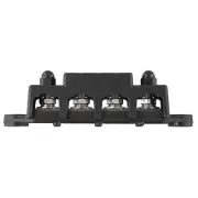 12V Power Distribution Block Covered Busbar Terminal Block Binding Post M8/M10
