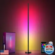 OIYN Smart RGBICW LED Corner Floor Lamp - 16 Million DIY Colors, 68+ Scenes,