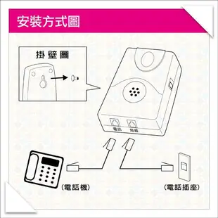 【大頭峰電器】【WONDER 旺德】PJW電話鈴聲輔助放大鈴 WD-9305