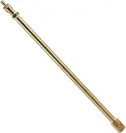 KEWAYO Brass Auto Tire Valve Extension Adaptor, 200mm Straight Bore Tyre Valve Extension Adaptor for Motorcycle, Bike, Mower and Scooter