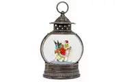 Dr. Seuss Lantern Grinch Skiing 28cm
