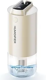 Portable Mini Humidifier，Car Diffuser，250ml Small Cool Mist Humidifier，Travel Car Humidifier,Air Humidifier for Bedroom.