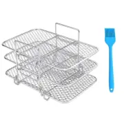 Air Fryer Rack Safe Stainless Steel Multi-Layer Dehydrator Rack Toast Racks