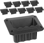 AUTSUPPL 10pcs Audio Speaker Side Handles Comfortable Replacement for Secure Carrying of Speakers Strong Easy to Install Professional Look Accessory