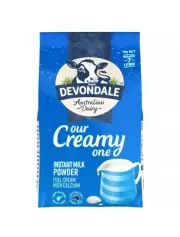 Devondale Instant Full Cream Milk Powder 1Kg Gluten Free High Calcium Drink