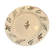 Tag Winter Sprig Holiday Chop Plate (Round Platter) 13”