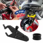 Motorcycle Throttle Lock Cruise Control Assist Retainer Grip CNC Universal Alloy