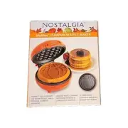 Nostalgia My Mini Pumpkin Waffle Maker