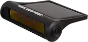 Portable Solar Car Clock Thermometer Digital Dashboard Indicator with Year Calendar Temperature Display Charging for Vehicle Monitoring Real Data