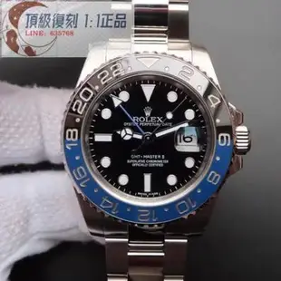 高端 《N廠》勞力士手錶Rolex腕錶GMT格林尼治v8版原版3186自動機械機芯男士腕錶藍寶石水晶玻璃防水腕錶