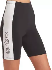 Umbro High Waisted Bike Short Women's Size Medium Black/White NWT