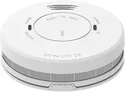 All in One White Hybrid Smoke Alarm with Built in RF | Emerald Planet (240V,Battery,Standalone,10yr,Interconnect, Wireless)