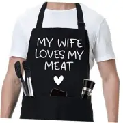 Funny Husband Apron - Men's Anniversary, Christmas, Birthday Gifts for