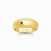 THOMAS SABO Ring 925 Sterlingsilber vergoldet poliert TR2472-413-39 Größe 54