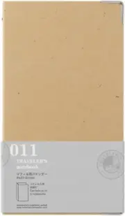 Midori 14305006 Notebook, Binder, Refill, Regular Size