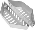 2 Pcs Charcoal Baskets Steel Charcoal Basket Holder Barbecue Grilling Charcoal H