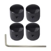 LGEGE Metal Volume Tone Dome Knobs Volume Control Knobs for Electric Guitar B...