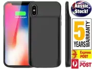 For iPhone X XS XR XS MAX Rechargeable Portable Charging Battery Case Powerbank