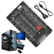 Magnetic Type 2-in-1 Fan 5V3-pin ARGB 1 Minute 10PWM Temperature Control Speed C