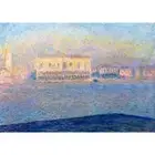 Claude Monet, Doge's Palace from San Giorgio, Canvas Print, A3 Size + Border