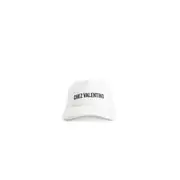 [VALENTINO] Chez Valentino Cotton Baseball Cap White