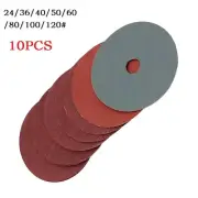 Grinding and Sanding Discs for Angle Grinder with Different Grits Pack of 10