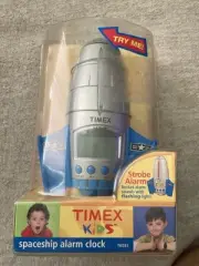 Timex Kids Spaceship Alarm Clock TK033 NEW IN BOX Sealed