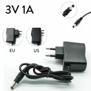 AC 100-240V DC 3V 1A Power Adapter Converter Switch Supply for LED light Strip