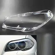 For BMW F10 F18 2010-2017 5 Series Car Front Headlight Lens Cover Shell HeadLight Clear Left side