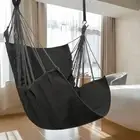 1pc Leisure Fabric Outdoor Swing Hammock Chair Anti Rollover Hammock With Bag