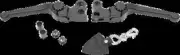 PSR Anthem Black Adj Clutch Brake Lever Set Hydraulic Harley Freewheeler 17-18