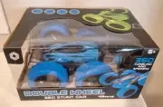 Double Wheel 360 Stunt car R/C (Blue) Radio Controlled