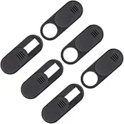OSOLADY 6pcs Black Webcam Privacy Covers Lens Slider for Laptop Phone Tablet Cameras Easy to Open/Close