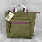 Universal Thread 10.75" Mini Square Paxton Backpack in Green & Purple NWT