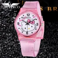 在飛比找Yahoo!奇摩拍賣優惠-【熱賣精選】Hello Kitty卡通兒童手錶 可愛女孩手錶