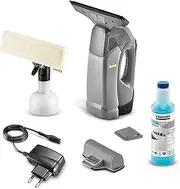 [Kärcher] 1.633-550.0, WVP 10, Window Vacuum Cleaner, for Streak-Free Cleaning of Windows and Smooth Hard Surfaces, Grey