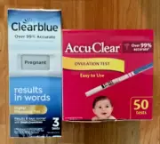 (1) Clearblue Digital Pregnancy Test + 50 Ovulation Tests
