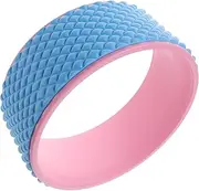 ibasenice Yoga Wheel for Massage Roller for Stretching Backbends Portable Fitness Accessory for Beginners Experienced Practitioners Non Slip Grip for Safe Use