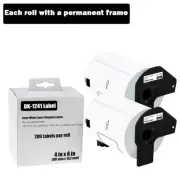 2 ROLLS 102mmx152mm Shipping Label 4"X6" Compatible Brother QL-1060N DK-1241