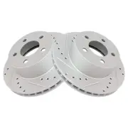 Front Disc Brake Rotor Set for Jeep Cherokee Comanche Wagoneer Wrangler Grand (for: Jeep)