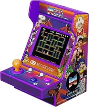 MY ARCADE Data East Hits Pico Player: Fully Playable Tiny Arcade Machine with 108 Games, 2'' Display, Built-in Speakers, Purple, Small
