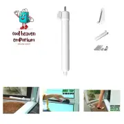 Touch 'n Hold Smooth - Heavy Duty Door Closer System White