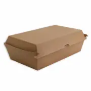 200pcs X Premium Corrugated Snack Box Cardboard Regular Takeaway Chips Burger