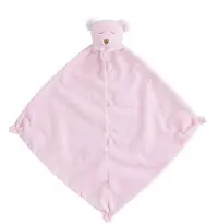 在飛比找Yahoo奇摩購物中心優惠-美國Angel Dear 動物嬰兒安撫巾 粉色熊熊